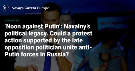 Navalny Poisoning: A Symbolic Act Against Political Dissent in Putin’s Russia